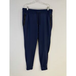 Blue Joggers Sweatpants Balance Collection Men's Large Athletic Gym Casual